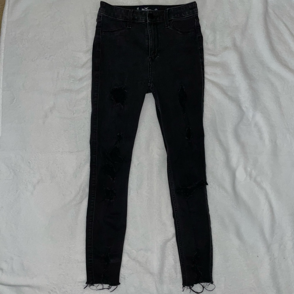 Hollister High-rise crop jean leggings